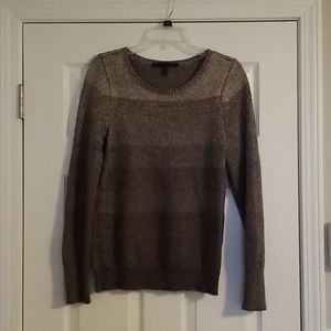 WHBM Sparkly Colorblock Sweater